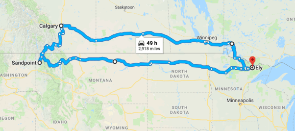 Spring Break Route 2